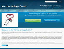 Tablet Screenshot of morrowurologycenter.com